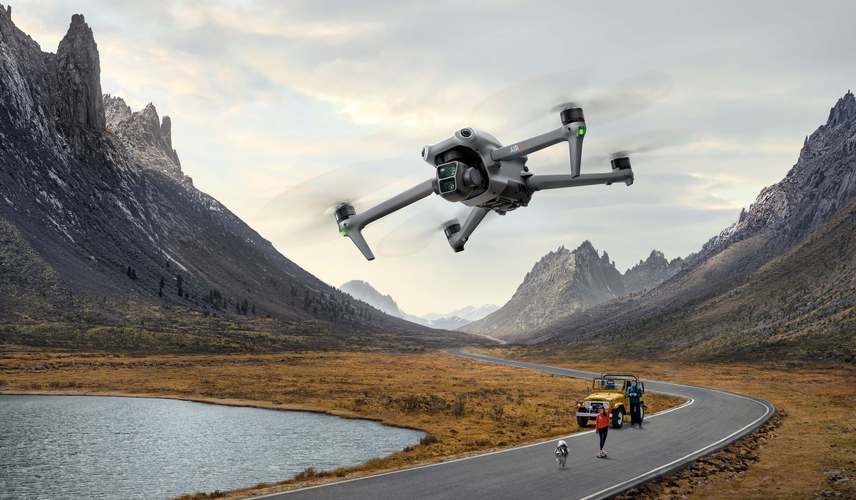 DJI Air 3 双摄航拍:广角+中长焦,一机搞定多场景创作