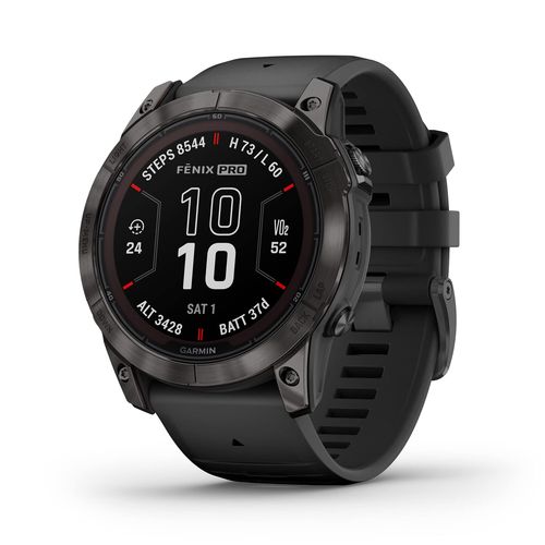 Garmin Fenix 7 Pro：太阳能充电 + 双频 GPS，户外探险神器？