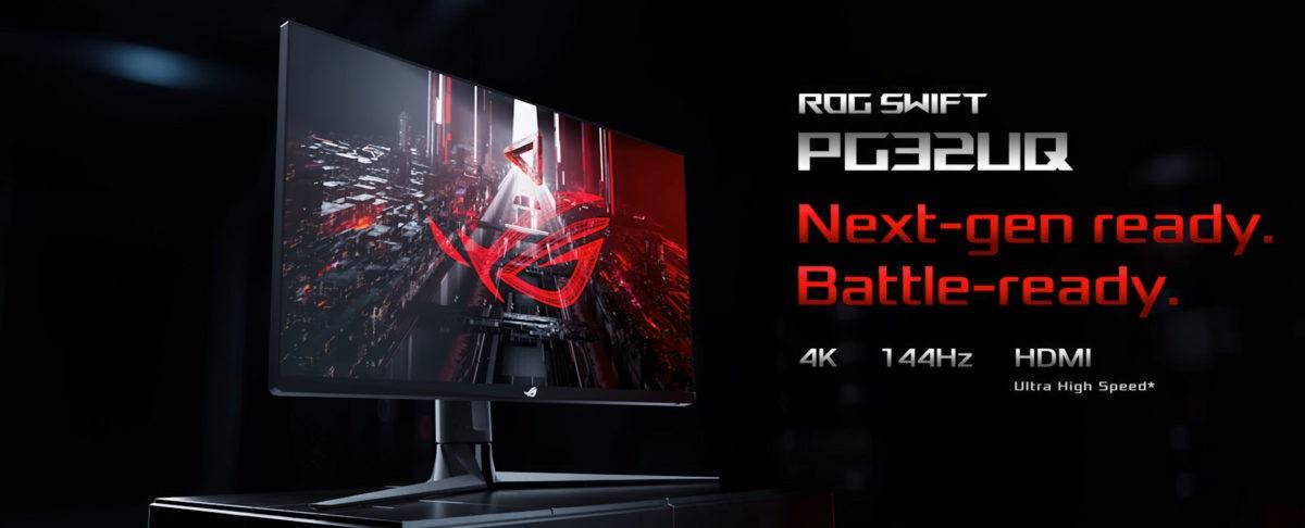 ROG Swift PG32UQX显示器:Mini-LED背光巅峰