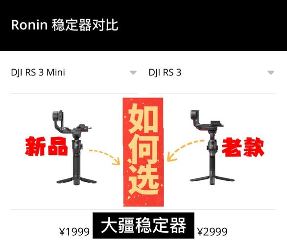 DJI RS 3 Pro与RS 2对比测评:新一代稳定器的技术突破